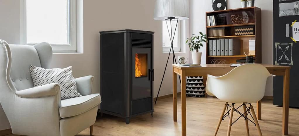 Vesikiertoinen pellettitakka HRV-ThorsbySteel