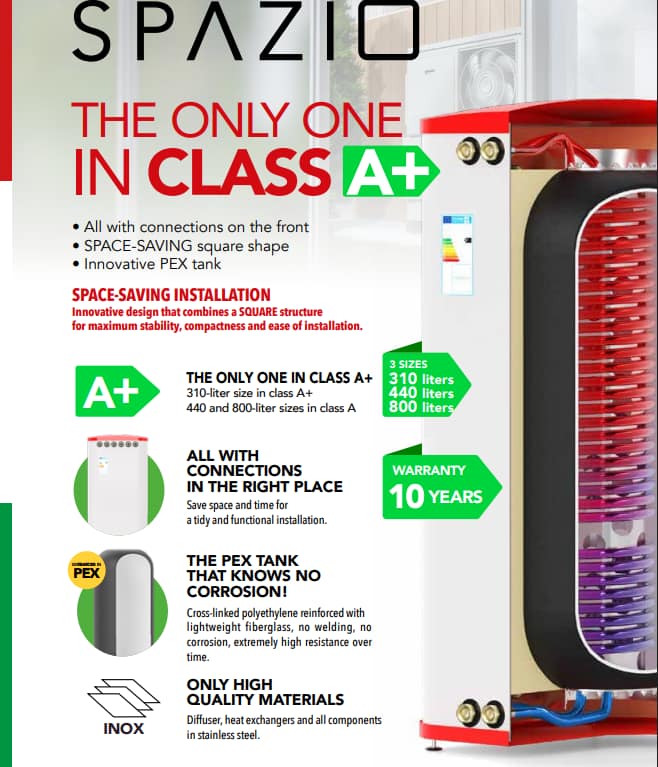 Lämmönvarajaa Spazio